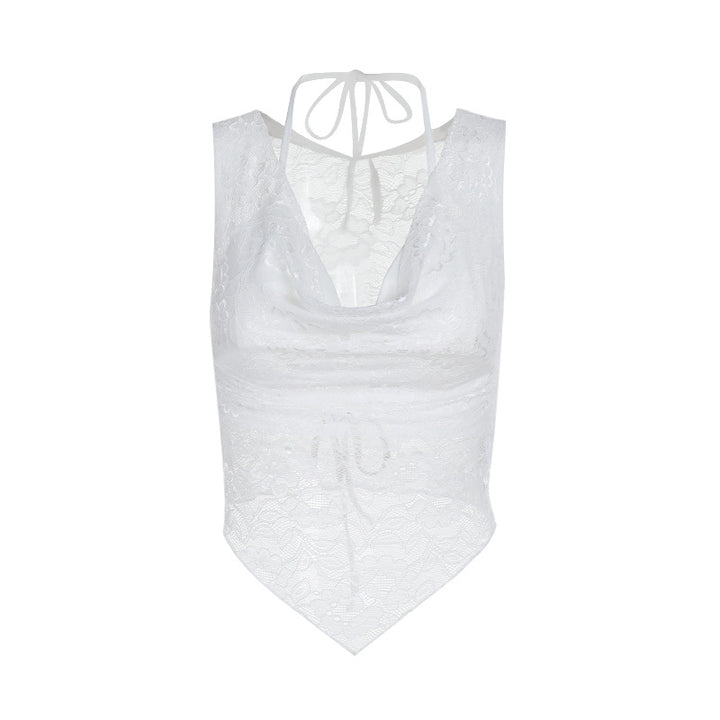 Damen Spitze Bodysuit mit tiefem V-Ausschnitt und luxuriösen Details Echo Archiv
