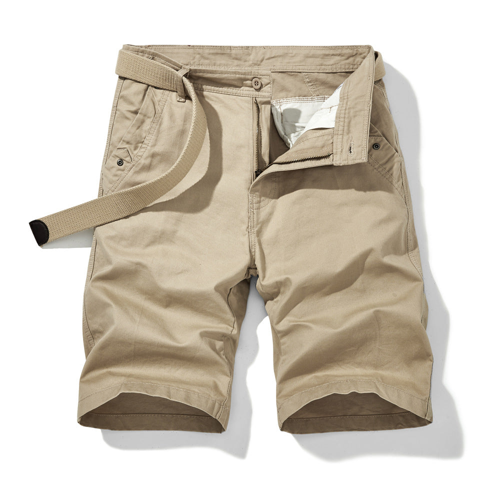 Herren vielseitige Kurz-Cargo-Shorts mit verstellbarem Bund und funktionalen Taschen Echoarchiv