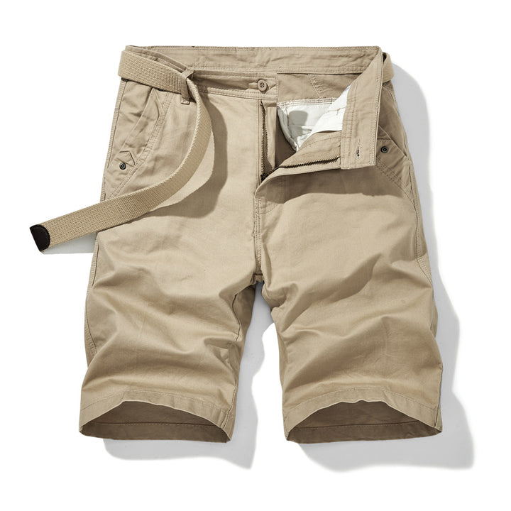 Herren vielseitige Kurz-Cargo-Shorts mit verstellbarem Bund und funktionalen Taschen Echoarchiv
