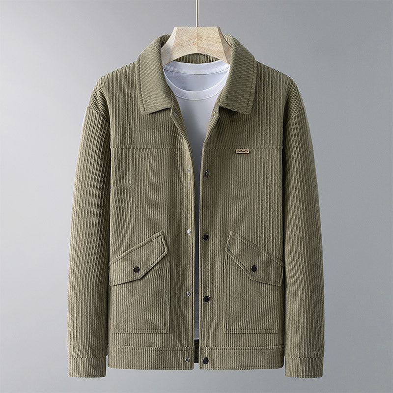 Herren Modische Cordjacke Echo Archiv