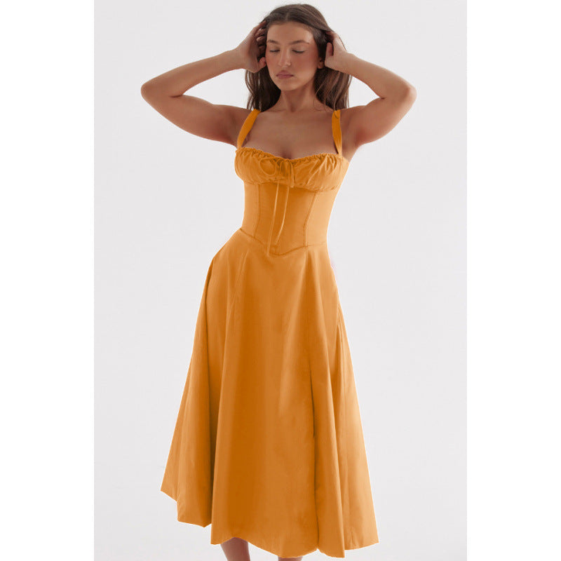 Damen Maxikleid mit floralem Design und elegantem Schlitz Echo Archiv