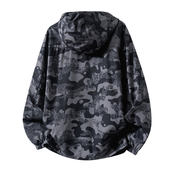 Herren Sportliche Camo-Funktionsjacke Echo Archiv
