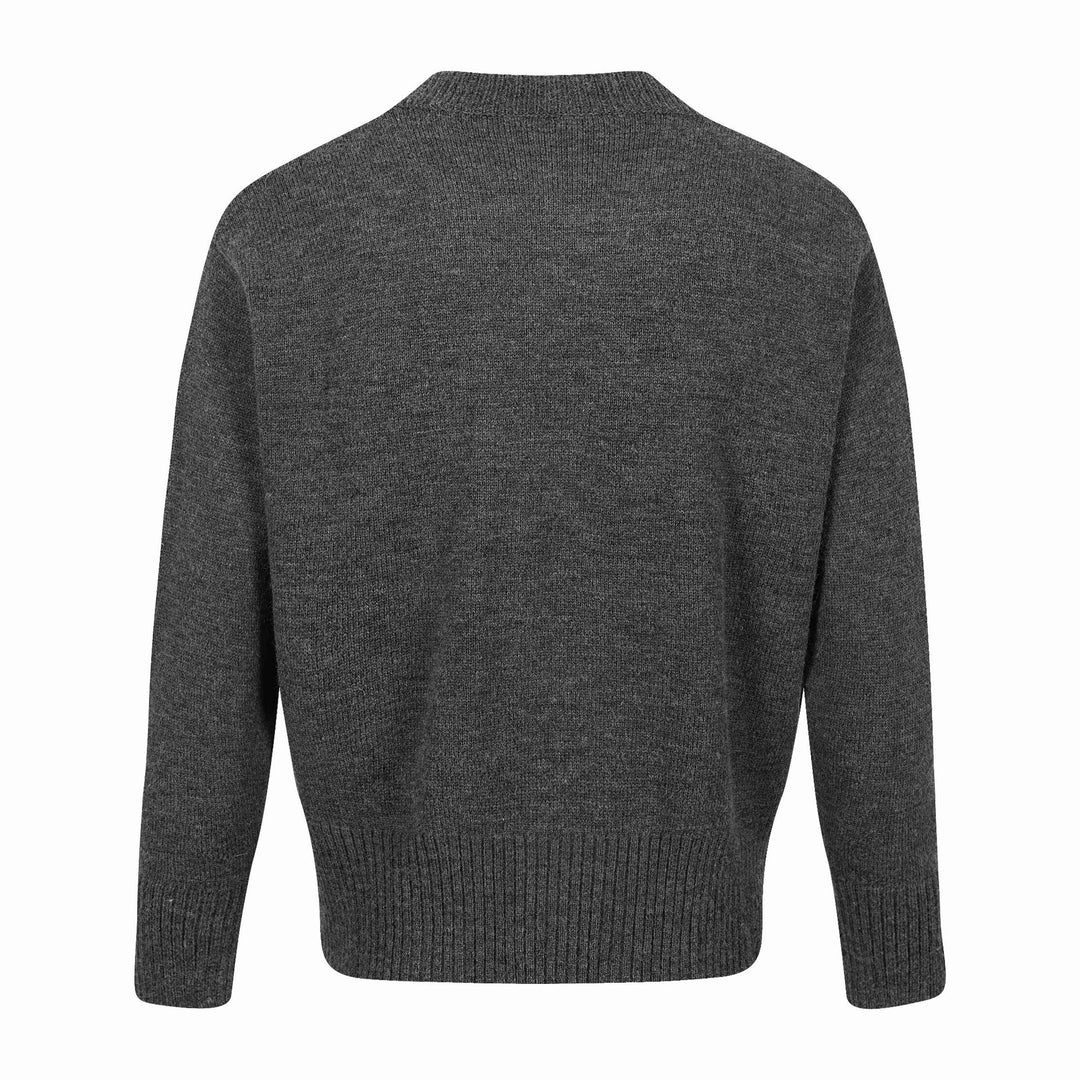 Herren Doppelt geknöpfte Strickcardigan mit Zopfmuster und Stehkragen Echoarchiv
