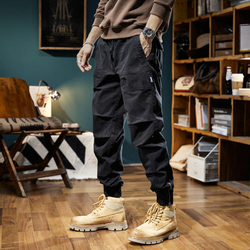 Herren Multifunktions-Cargojoggerhose mit elastischem Komfortbund, Karabiner‑Loop und Zipper-Knöchel Echo Archiv