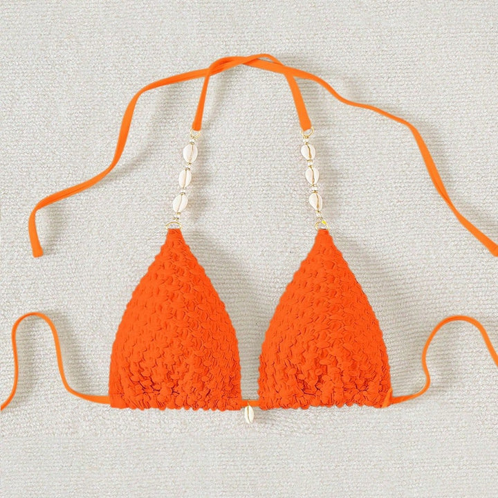 Damen Triangel-Bikini mit Muscheldetails Echo Archiv