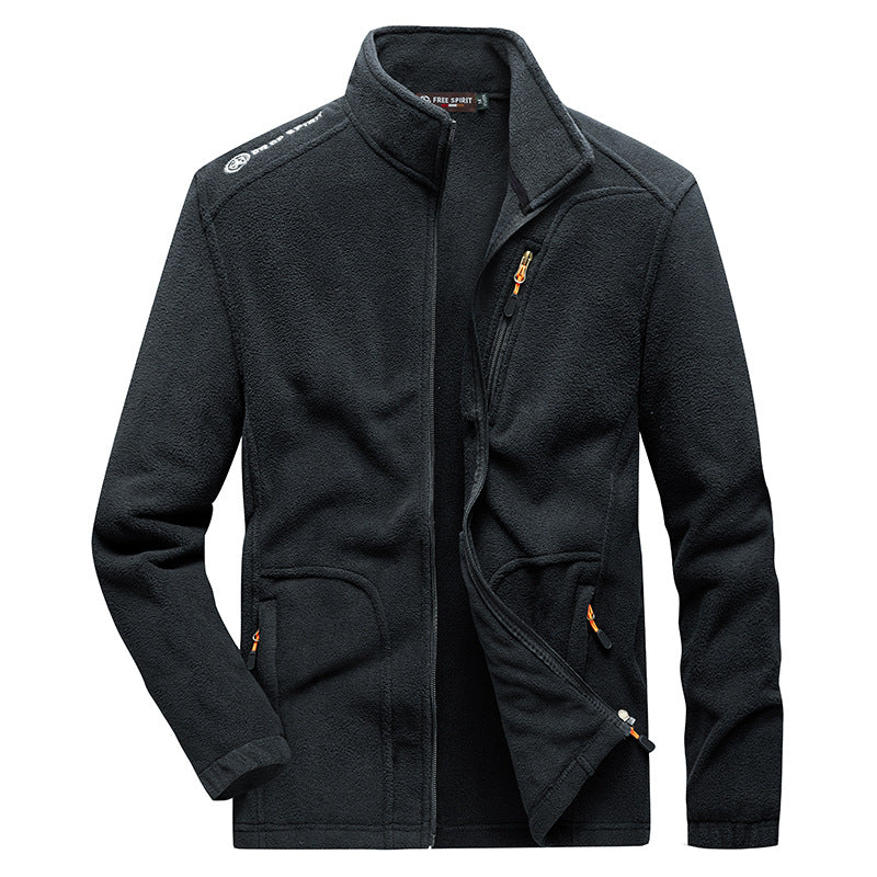 Herren Fleecejacke mit praktischen Taschen Echo Archive
