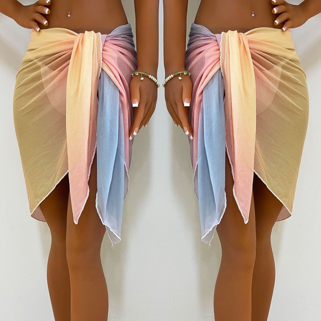Damen luftiger Strandkimono aus leichtem Material Echo Archiv