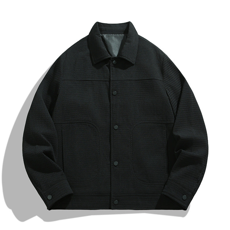Herren lässige Overshirtjacke Echoarchiv