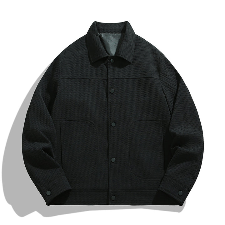 Herren lässige Overshirtjacke Echoarchiv