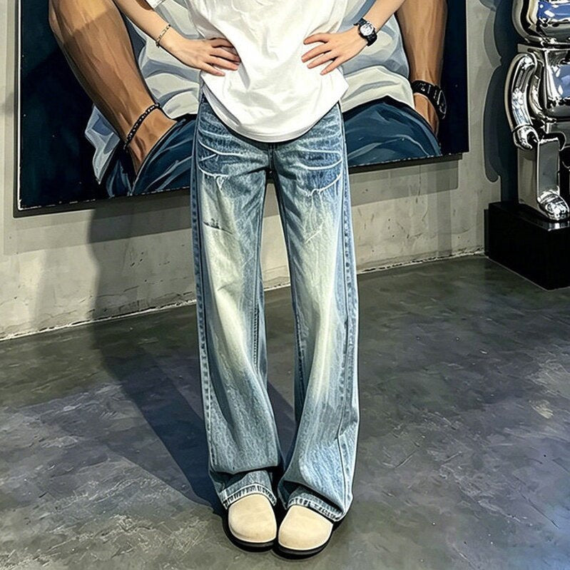 Damen Weit geschnittene Jeans Echoarchiv