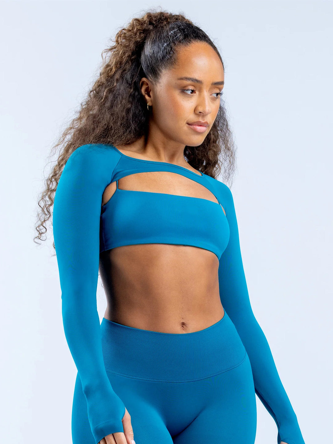 Damen Sportlicher Bikini-Oberteil mit schmalen Trägern Echo Archiv