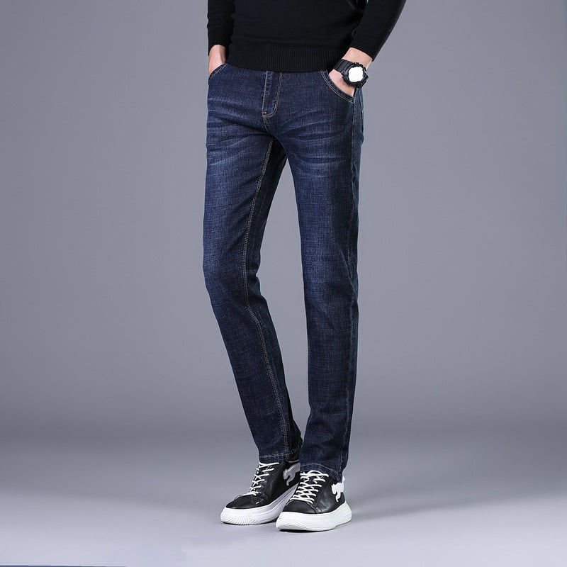 Damen Elastische Slim‑Straight-Jeans mit hohem Komfortbund Echo Archiv