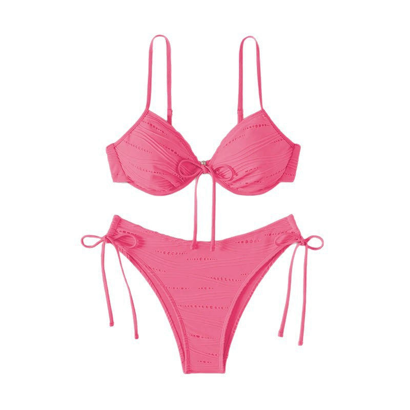 Damen Triangel-Bikini mit raffinierten Rüschendetails Echo Archiv