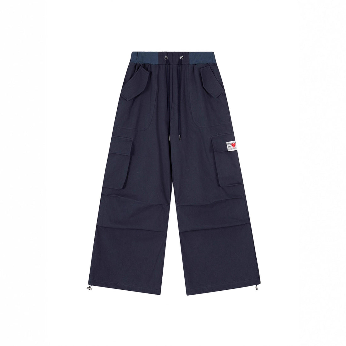 Damen Weitgeschnittene Cargo-Hose Echoarchiv 1787981945