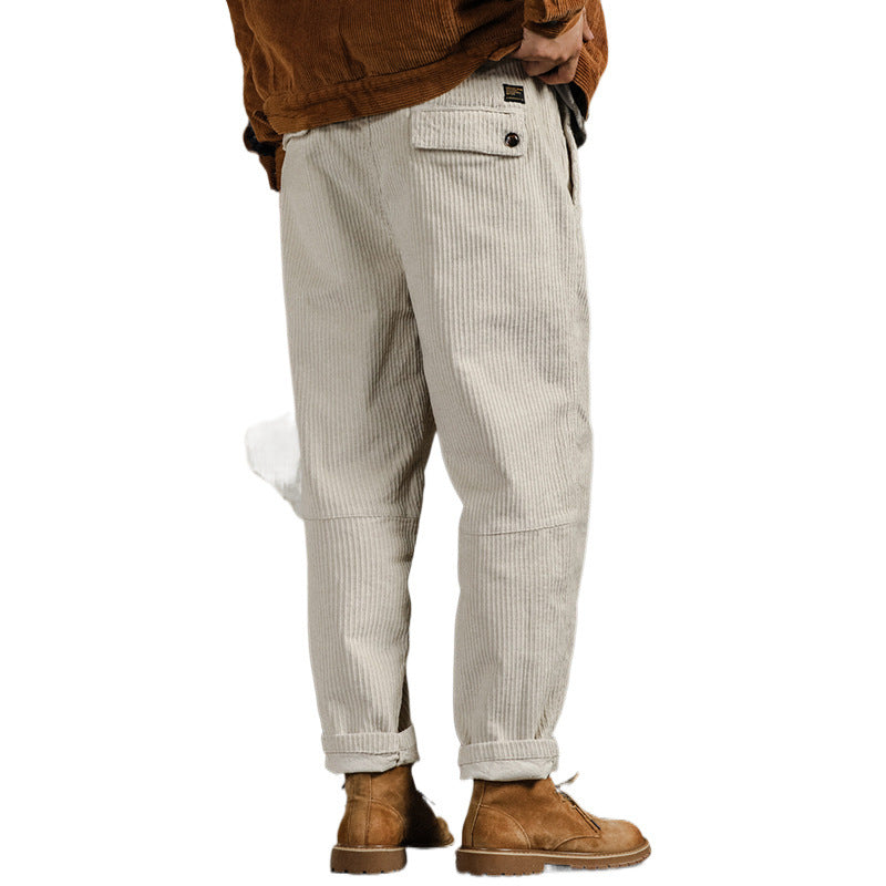Herren Bequeme Kordhose – Sorevano