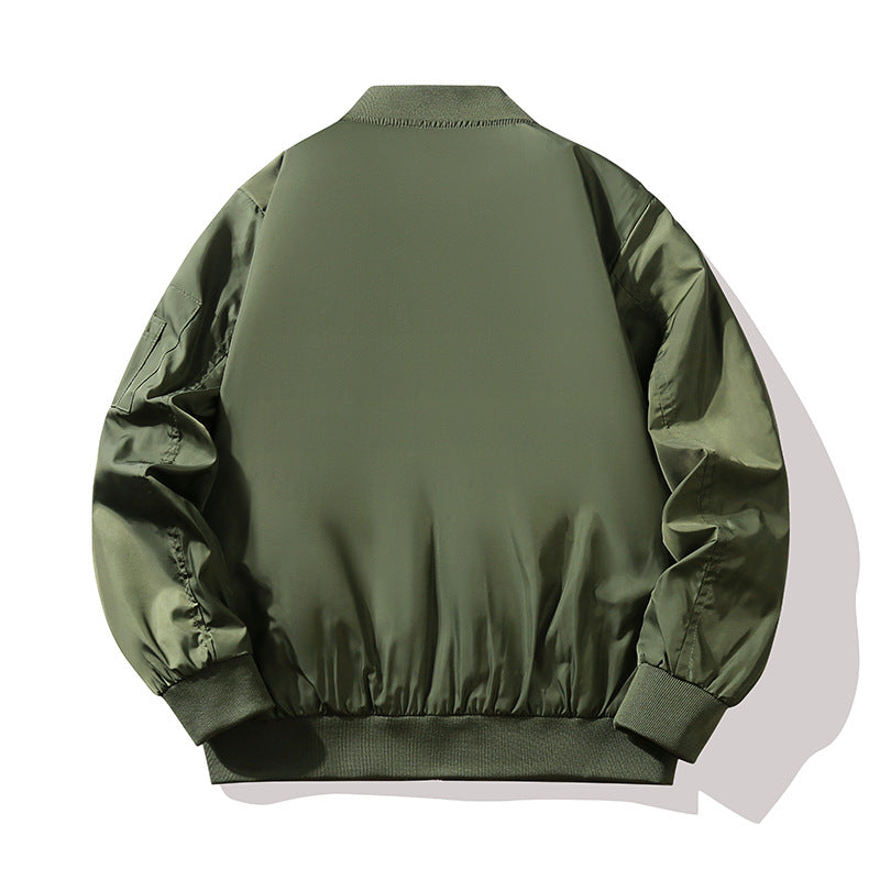 Herren Modische Bomberjacke mit leuchtendem Innenfutter Echo Archiv