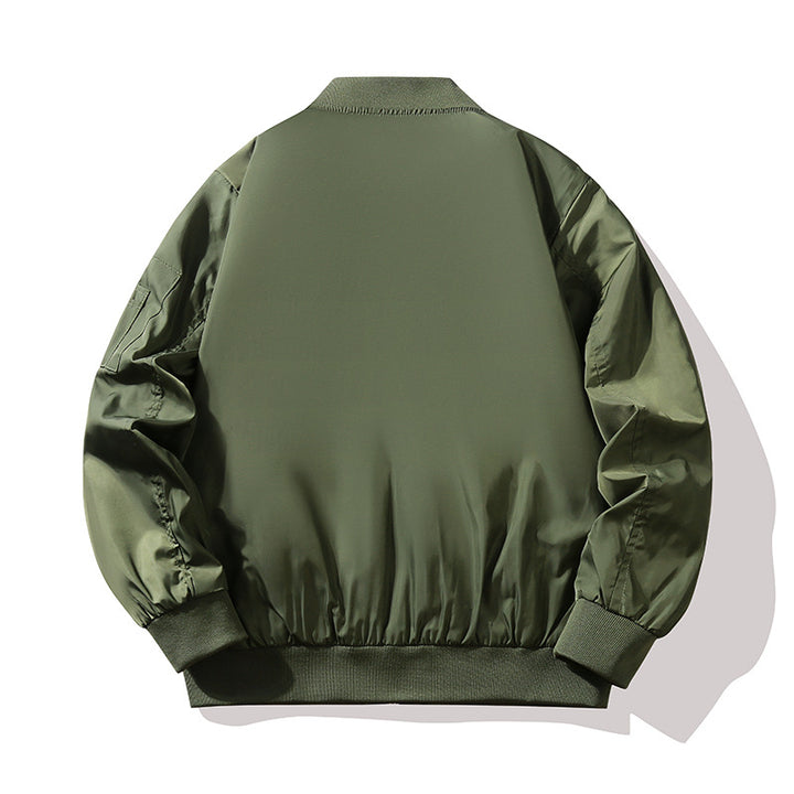 Herren Modische Bomberjacke mit leuchtendem Innenfutter Echo Archiv