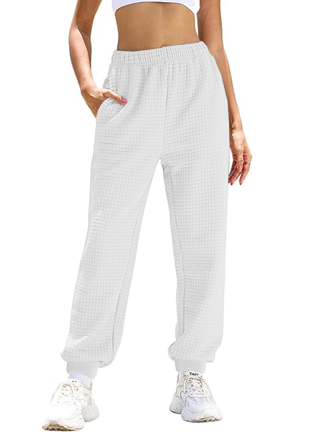 Damen Sportliche Freizeithose mit elastischem Bund Echo Archiv