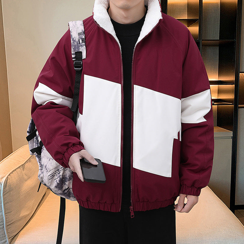 Herren lässige Freizeitjacke mit auffälligem Design Echoarchiv