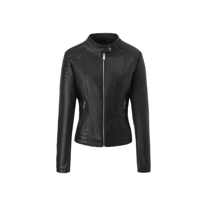 Damen Modische Kunstlederjacke Echo Archiv
