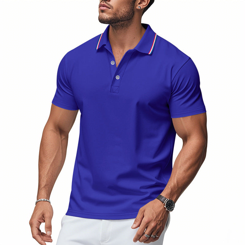 Herren Poloshirt mit modernem Kragen und feuchtigkeitsregulierender Technologie Echoarchiv