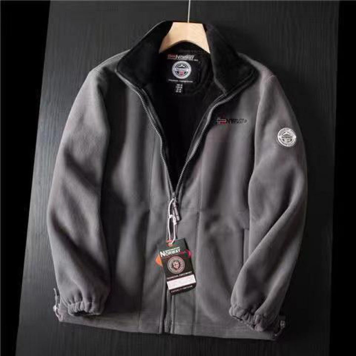 Herren Weiche Fleecejacke Echo Archiv