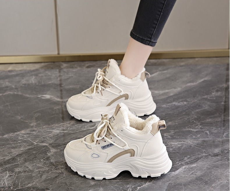 Damen Winterliche Sneaker mit warmem Futter und rutschfester Sohle Echo Archiv