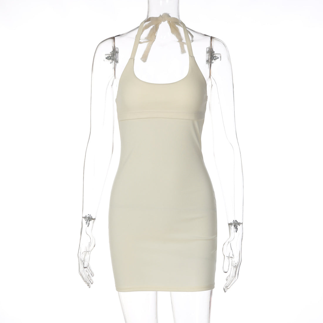 Damen Freizeitkleid mit schmalem Schnitt und Spaghettiträgern – Lunéa