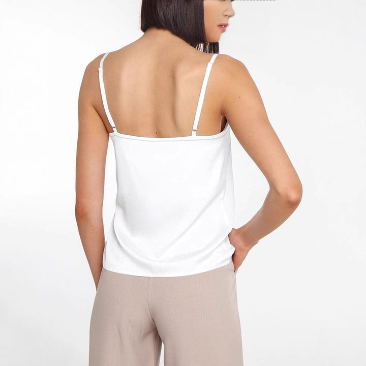 Damen Tanktop mit elegantem Schnitt und modernem Schriftzug Echo Archiv
