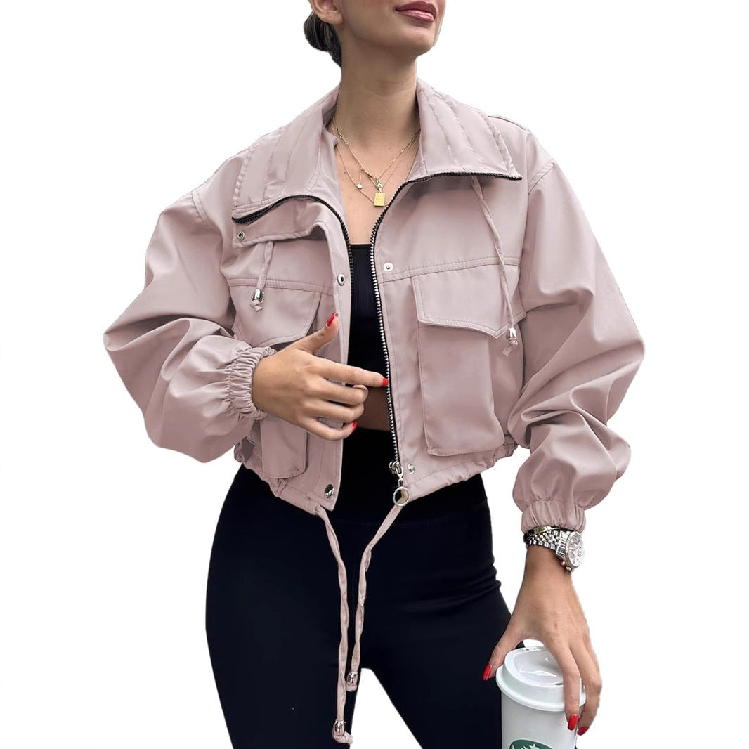 Damen Modische und sportliche Kurzjacke – Célinea