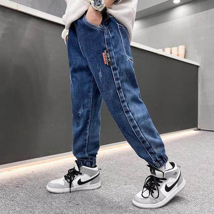 Herren lässige Fleece-Jeans mit wärmendem Innenfutter Echo Archiv