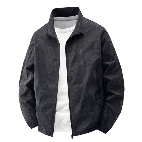 Herren Leichte Übergangsjacke mit hohem Kragen Echo Archiv 1787797311