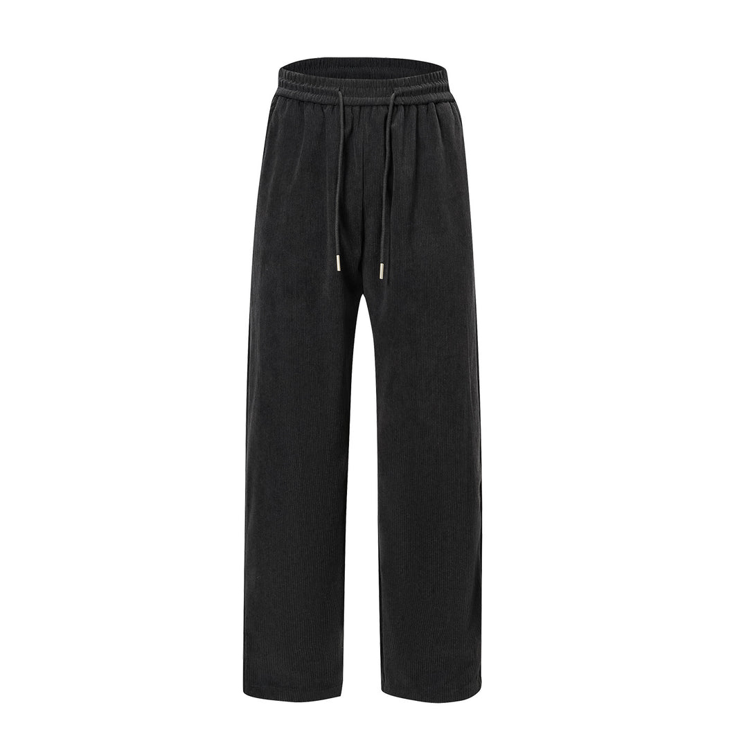 Damen Cordhose mit weitem Bein, elastischem Bund und Kordelzug Echo Archiv