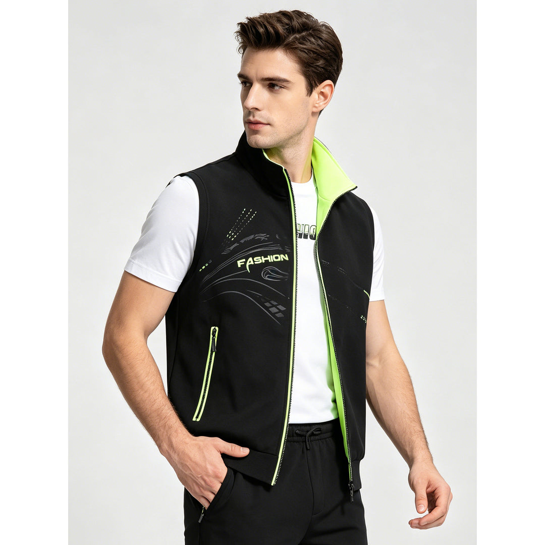 Herren Sportliche High-Performance Weste Echo Archiv