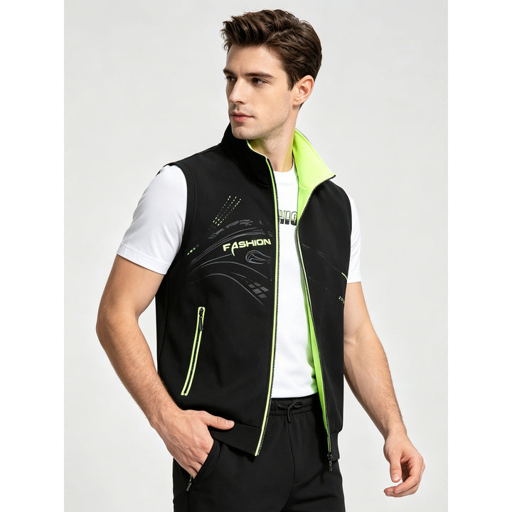 Herren Sportliche High-Performance Weste Echo Archiv