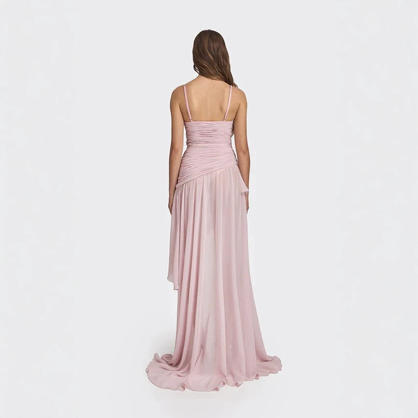 Damen Elegantes Kleid mit raffiniertem Rüschendesign Echo Archiv