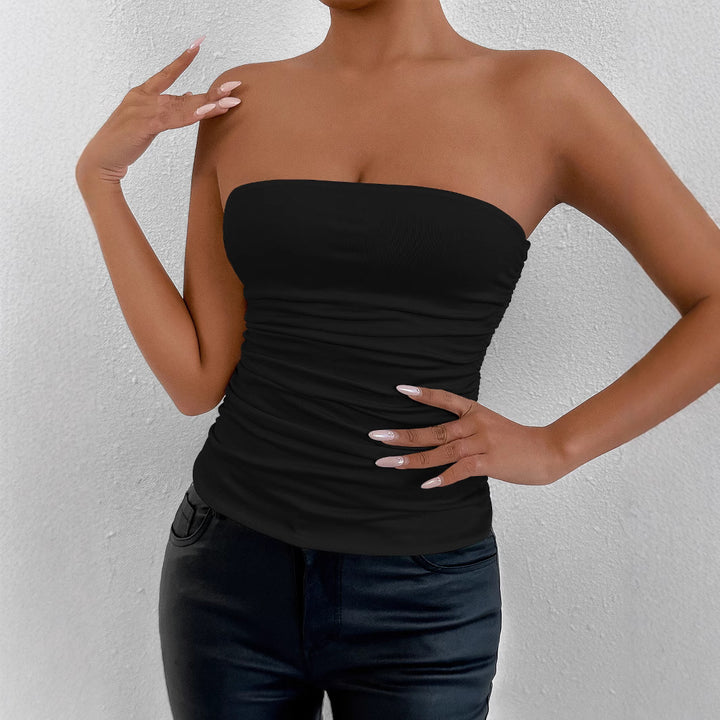 Damen Figurumspielendes Bandeau-Oberteil mit raffinierten Raffungselementen Echo Archiv