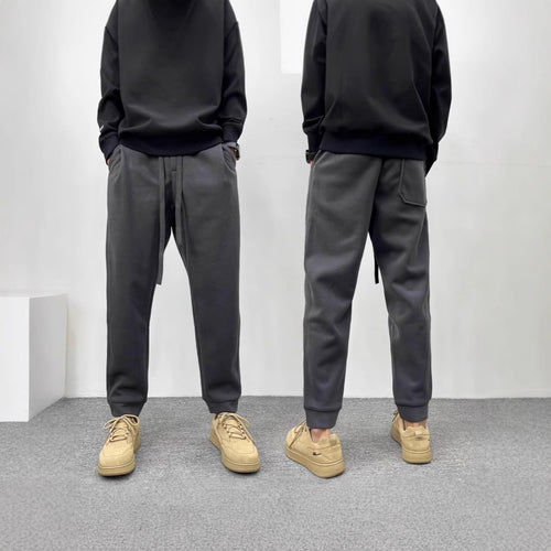Herren Lässige Sweatpants mit elastischem Bund Echoarchiv