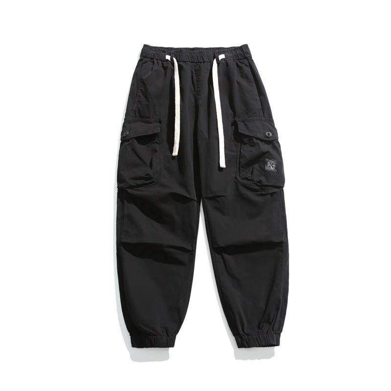 Herren Cargo-Hose mit elastischem Bund und zahlreichen Taschen Echoarchiv