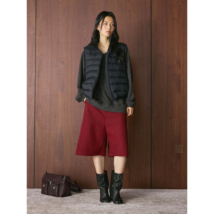 Damen V‑Ausschnitt Oversize‑Pullover in Mohair‑Optik mit weichem Feinstrick Echoarchiv
