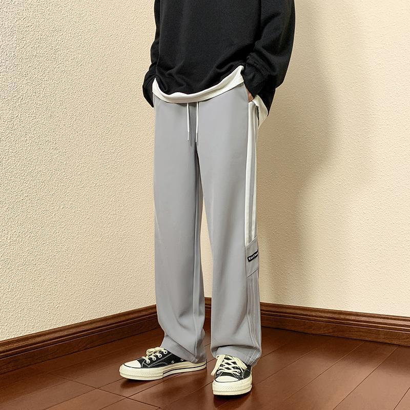 Herren Sportliche Freizeithose mit modernen Seitendetails Echoarchiv