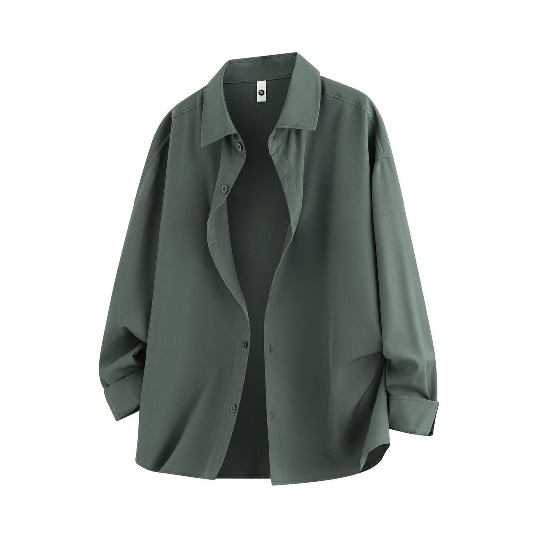 Damen nan oversized Hemdbluse aus fließendem Viskose-Mix Echo Archiv