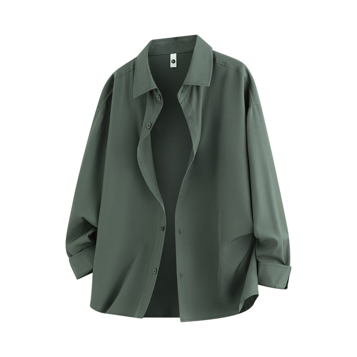 Damen nan oversized Hemdbluse aus fließendem Viskose-Mix Echo Archiv