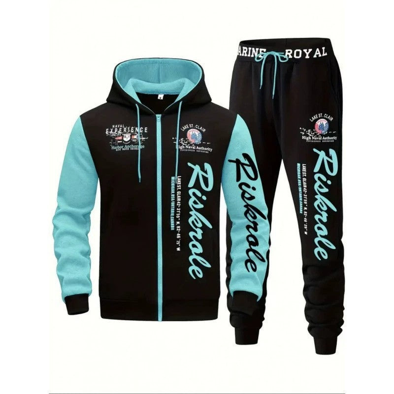 Herren Sportlicher Hoodie- und Jogginghosen-Set Echo Archiv