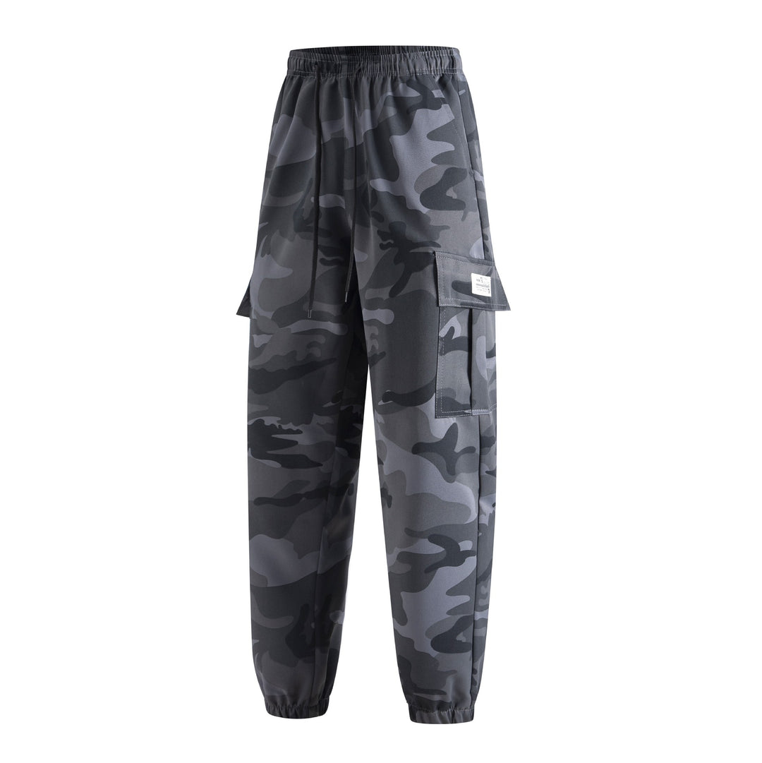 Herren Cargojogginghose mit elastischem Bund, Multifachtaschen & Bündchen Echo Archiv