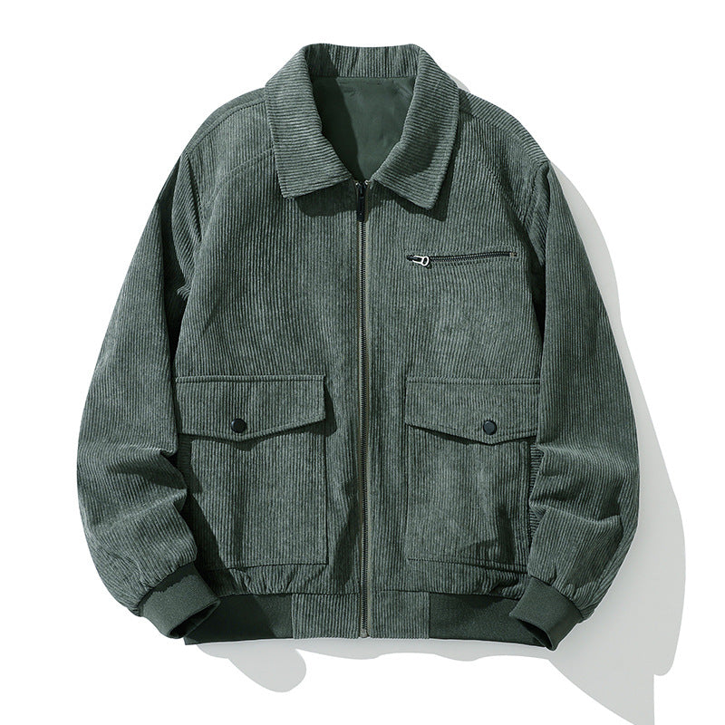 Herren Cordjacke mit praktischen Taschen und hochwertiger Verarbeitung Echoarchiv