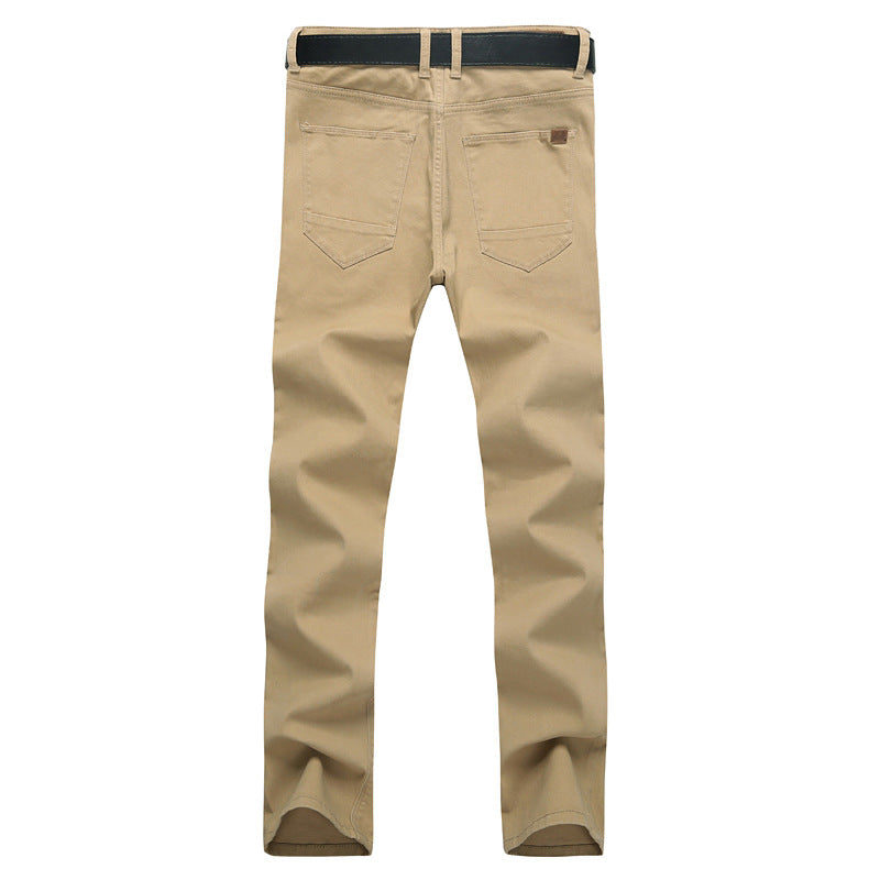 Herren Chinos mit schmalem Schnitt und elastischem Bund Echoarchiv