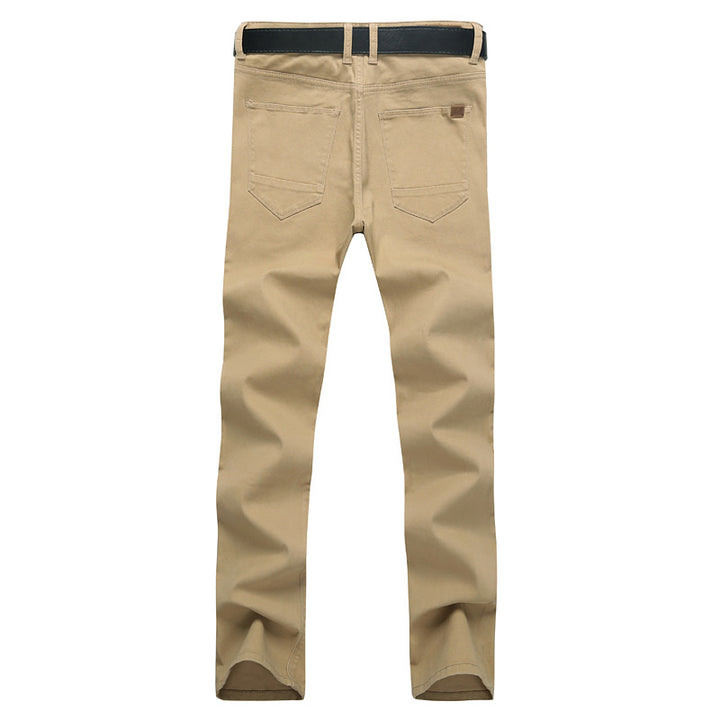 Herren Chinos mit schmalem Schnitt und elastischem Bund Echoarchiv