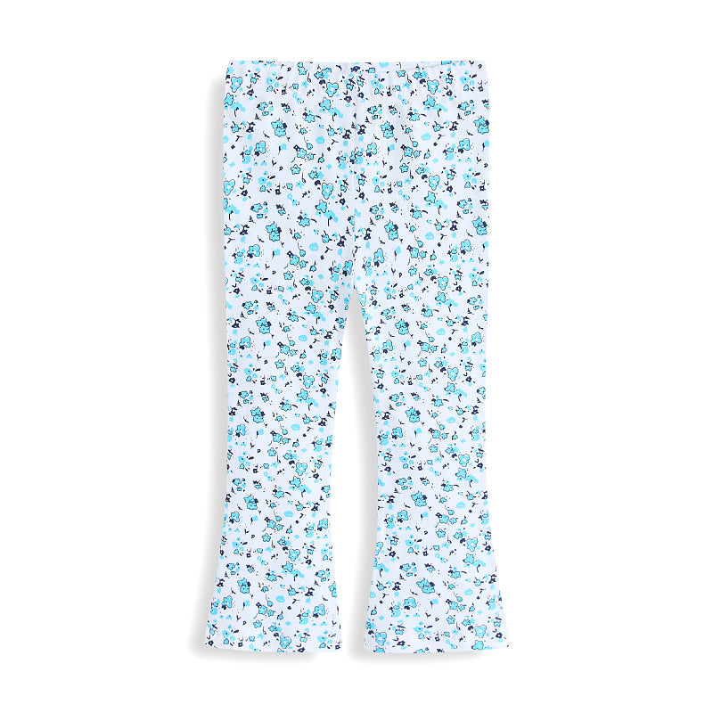 Damen bequeme Blumenleggings Echo Archiv