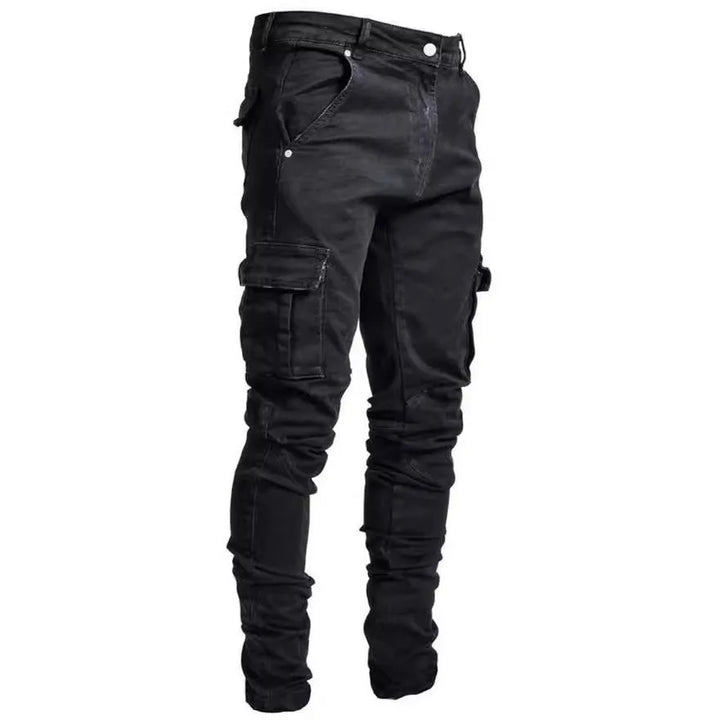 Herren Cargo-Jeans mit multifunktionalen Taschen und modernem Slim-Fit Schnitt Echoarchiv
